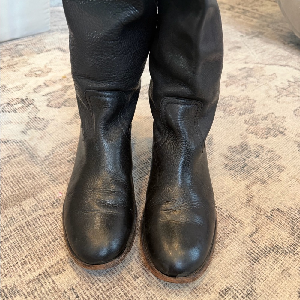 Frye Women's Cara Roper Tall Boots size 9 Black - Picture 15 of 15